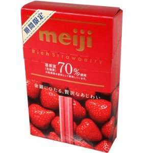 Meiji Chocolate Strawberry Sticks 1.05 Grocery & Gourmet Food