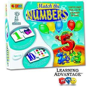   : Learning Advantage MATCH THE NUMBERS Ages 2 5 (2009): Toys & Games