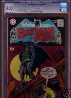 Detective Comics #382 Batman/Robin 1968 DC CGC 8.0  