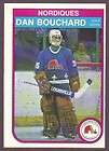 1982 83 OPC O Pee Chee Hockey Dan Bouchard #278 Quebec 