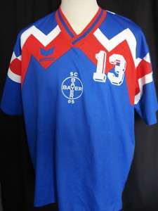 BAYER UERDINGEN 05 VINTAGE SHIRT. ERIMA GERMAN HANDBALL  