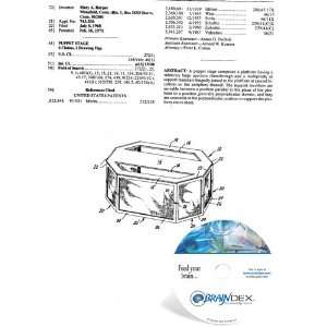  NEW Patent CD for PUPPET STAGE: Everything Else