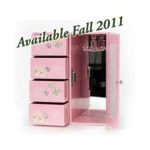 AVAILABLE FALL 2011! Fairy Tale Princess Jewelry Box/4 Drawer with 