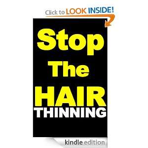 Stop The Hair Thinning Derek Jarred  Kindle Store