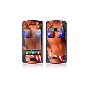   enV Touch VX11000 Skin Decal Sticker   US Flag Bikini 