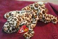 TY BEANIE BABY FRECKLES THE LEOPARD MWMT  