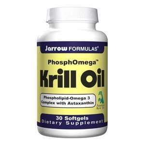  Jarrow Formulas Krill Oil, Size: 30 Softgels: Health 