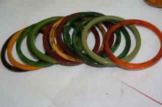   VINTAGE BAKELITE LUCITE & THERMOPLASTIC JEWELRY LOT MUST SEE  