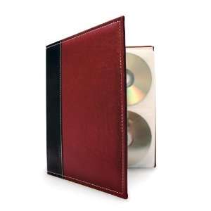  Burgundy Large Storage Binder Electronics