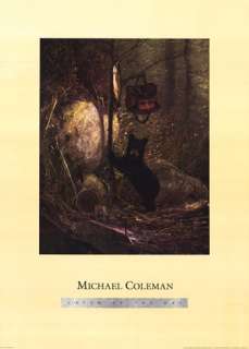 Catch Of The Day Michael Coleman Bear Wildlife Print  
