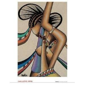 African Woman    Print: Home & Kitchen