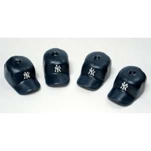  YANKEES Birthday Cap Candle 4 Pack