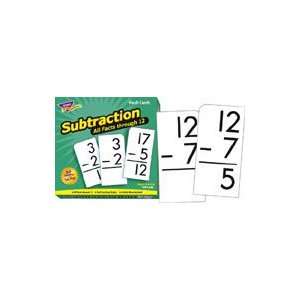    Trend Subtraction 0 12 (all facts) Flash Cards: Toys & Games