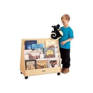  Mobile Pick a Book Stand   2 Sided 8 Shelves Everything 