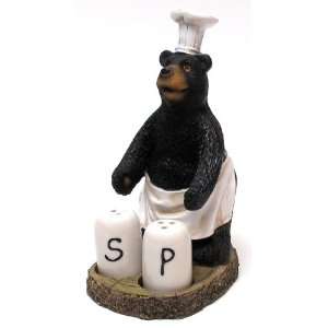  Black Bear Chef Salt & Pepper Shaker Set: Everything Else