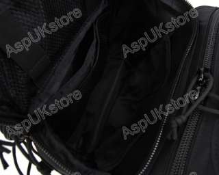 Phantom 1000D Cordura Molle Shoulder Bag Backpack BK A  