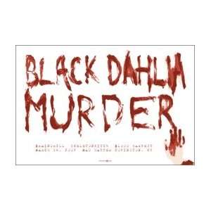  BLACK DAHLIA MURDER   Limited Edition Concert Poster   by 
