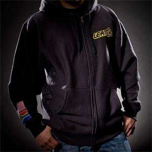  Leatt Team Hoodie   Large/Black Automotive