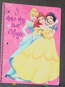 Disney, Notebook, Princess (pink) New  