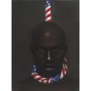  Black Man in America by Laurie Cooper   32 x 26 inches 