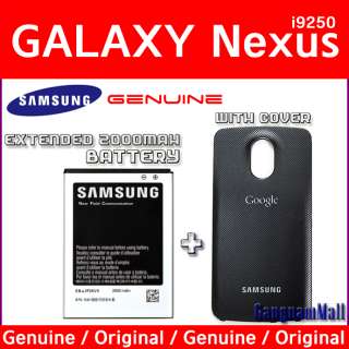   Nexus GT I9250 2000mAh Extended Battery Case Cover Google  