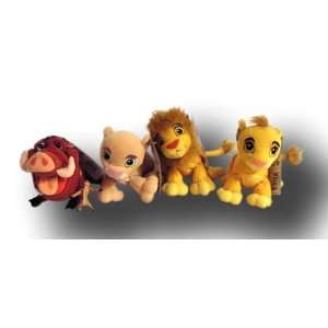   SET OF 5 LION KING PLUSH DOLLS FROM THE LION KING MOVIE: Toys & Games