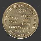 1776 1976 San Bernardino, CA.   Coin Show   US Bicent.