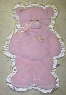 Gund MY FIRST TEDDY Cuddlehugs Pink SECURITY BLANKET o0  