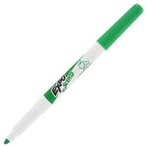  Expo Scents Dry Erase Markers, Fine Point, Green Ink, Pack 