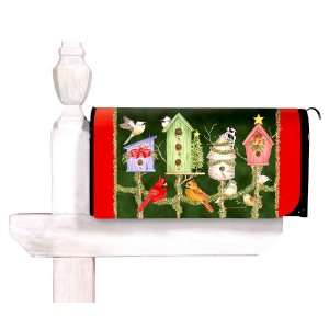   Welcome Holiday Birds Magnetic Mailbox Cover Wrap: Home Improvement
