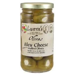 Loveras Bleu Cheese Stuffed Olives   12oz:  Grocery 