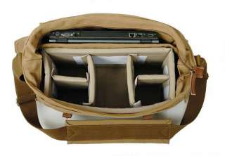 DSLR SLR Digital Camera Bag Case Canvas Laptop Shoulder Bag