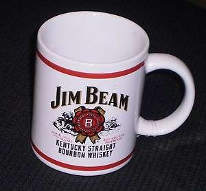   COFFEE CUP   KENTUCKY STRAIGHT BOURBON WHISKEY   JIM BEAM MUG  