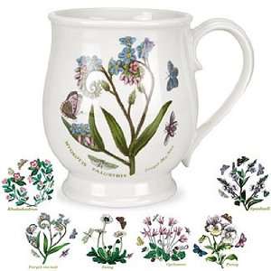   Tankard Bristol Mug Pansy  16 Ounces:  Kitchen & Dining