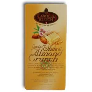Camille Bloch Swiss White & Almond Grocery & Gourmet Food