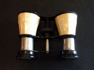 VINTAGE OCCUPIED JAPAN MOTHER OF PEARL OPERA GLASSES ~ BEAUTIFUL 
