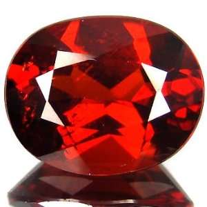  Garnet Red 1.97 Carat Loose Stone. Red Spessartine Garnet 