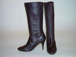 Banana Republic Br Leather Spike High Heel Calf Boots 8  