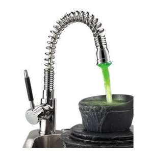   Spring Kitchen Faucet with Color Changing LED Light: Home Improvement