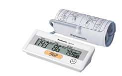  Panasonic EW BU04W Upper Arm Blood Pressure Monitor, White 