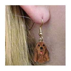  Bloodhound Earrings Hanging 