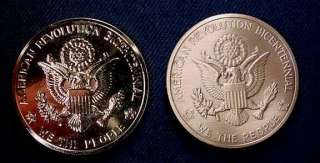   American Revolution Bicentennial US Mint Medals Proof and Matt  