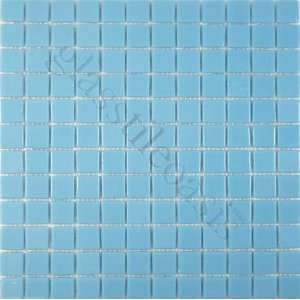  Blue Raspberry 1 x 1 Blue Eco Glass Mosaic Glossy Glass Tile 