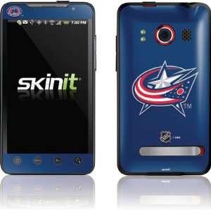  Columbus Blue Jackets Solid Background skin for HTC EVO 4G 