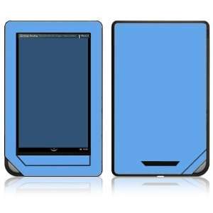     Nook Color Decal Skin   Simply Blue 
