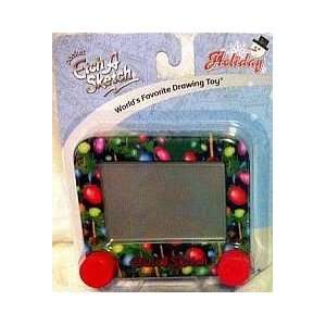  Holiday Christmas Lights Pocket Etch A Sketch   Ohio Art Toys & Games
