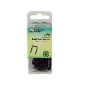  1.5 Oz Blued Steel Double Point Tacks #5 