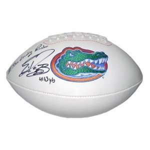   Yds Leading Rusher   Autographed College Footballs