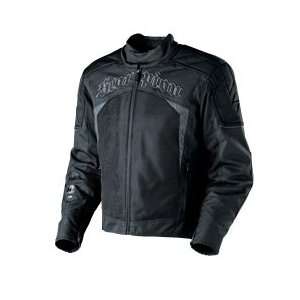 Scorpion Hat Trick Mens Textile Mesh Motorcycle Jacket Black Small New