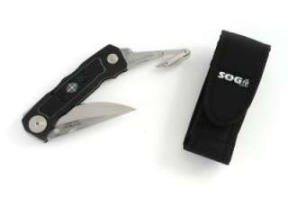 SOG BP 1 Bi Polar Glass Breaker, V Cutter Rescue Knife  
